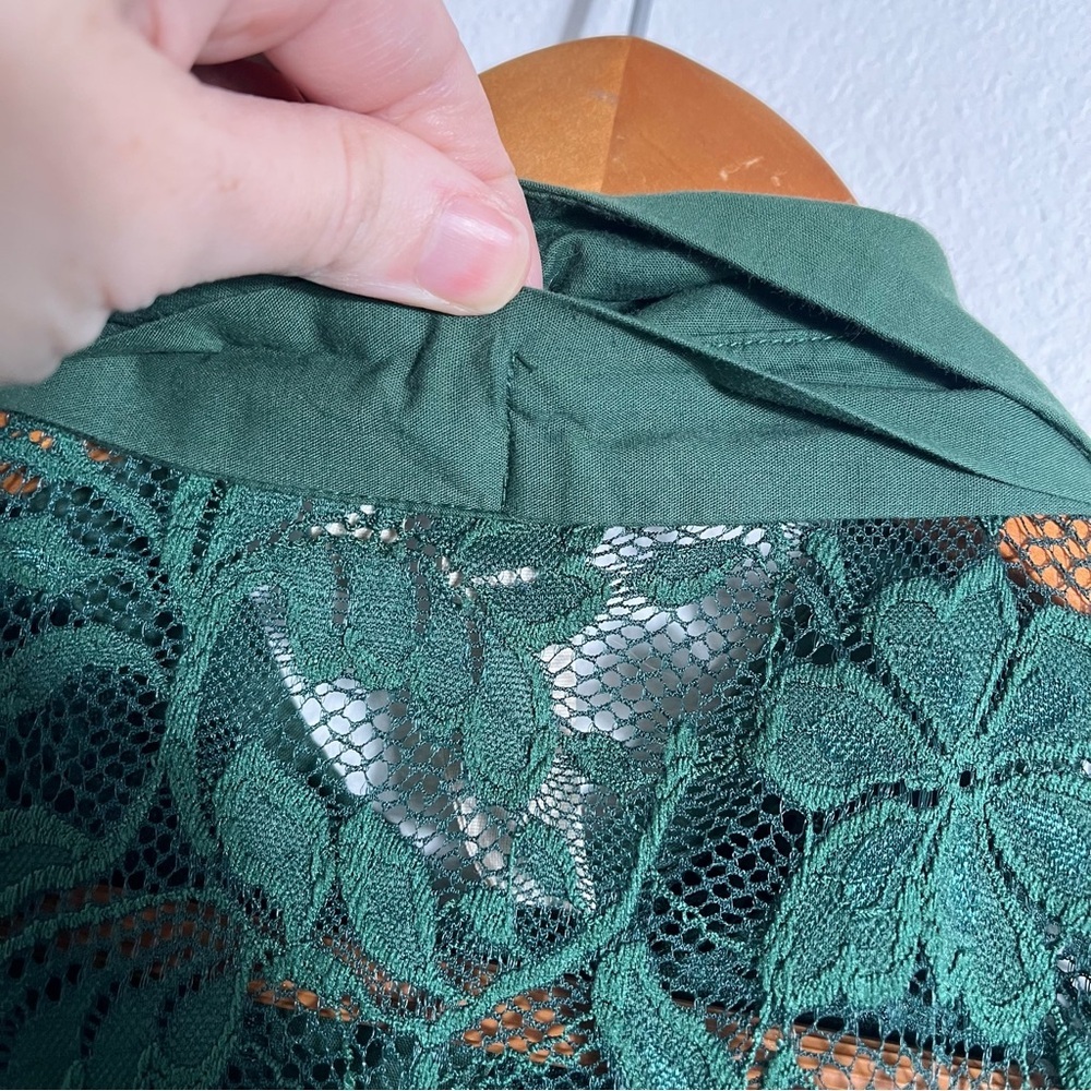 DOLAN x ANTHROPOLOGIE Sheer Lace Blouse - Picture 10 of 13
